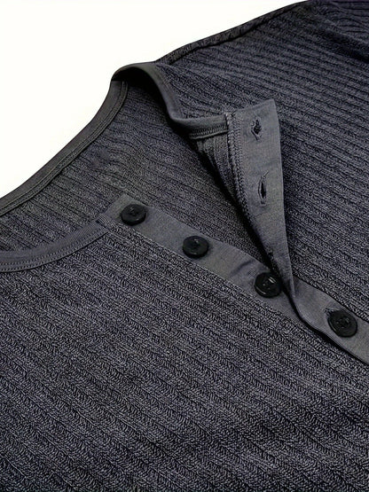 Siena - Men's Ultra Comfortable Henley Shirt