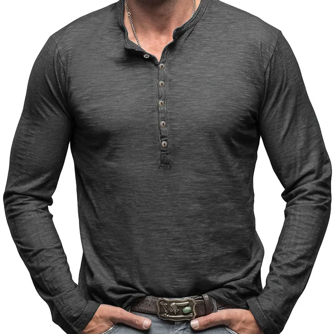 Rogue Henley - Men's Ultra Comfortable Shirt