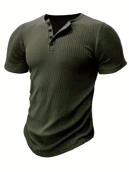 Siena - Men's Ultra Comfortable Henley Shirt