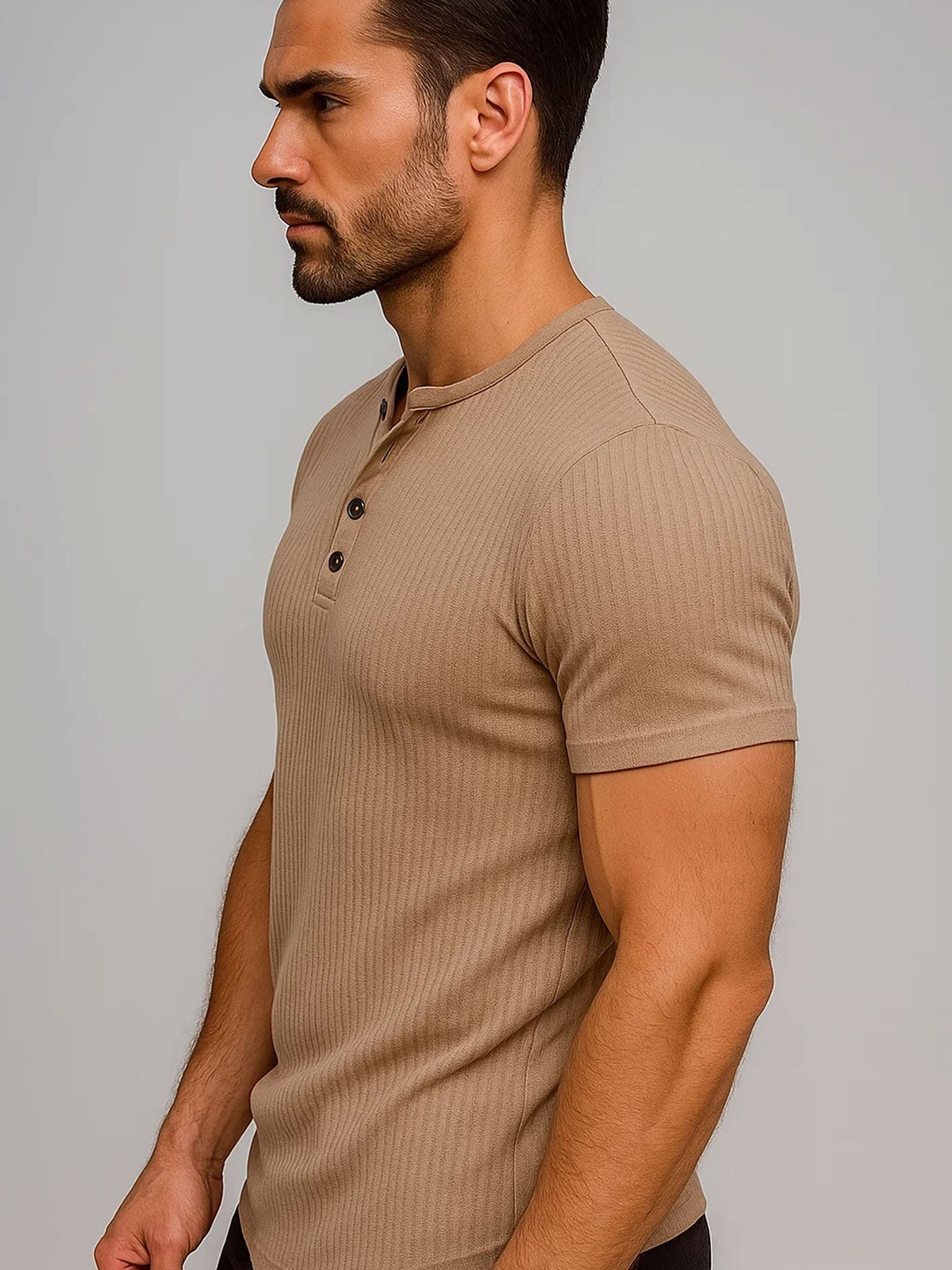 Siena - Men's Ultra Comfortable Henley Shirt