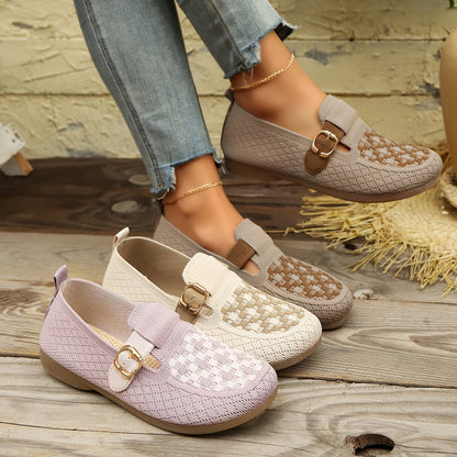 Weave - Women's Ultra Comfortable Knitted Loafers