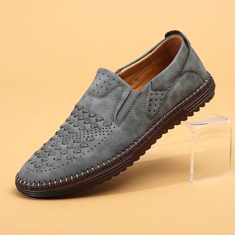 Oak - Ultra Comfortable Moccasin Loafers