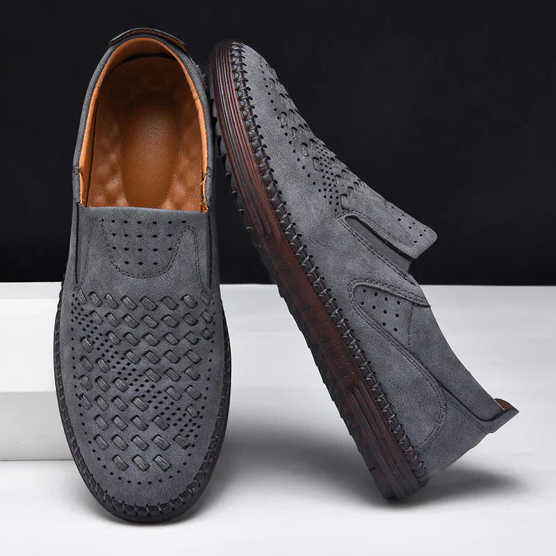 Oak - Ultra Comfortable Moccasin Loafers