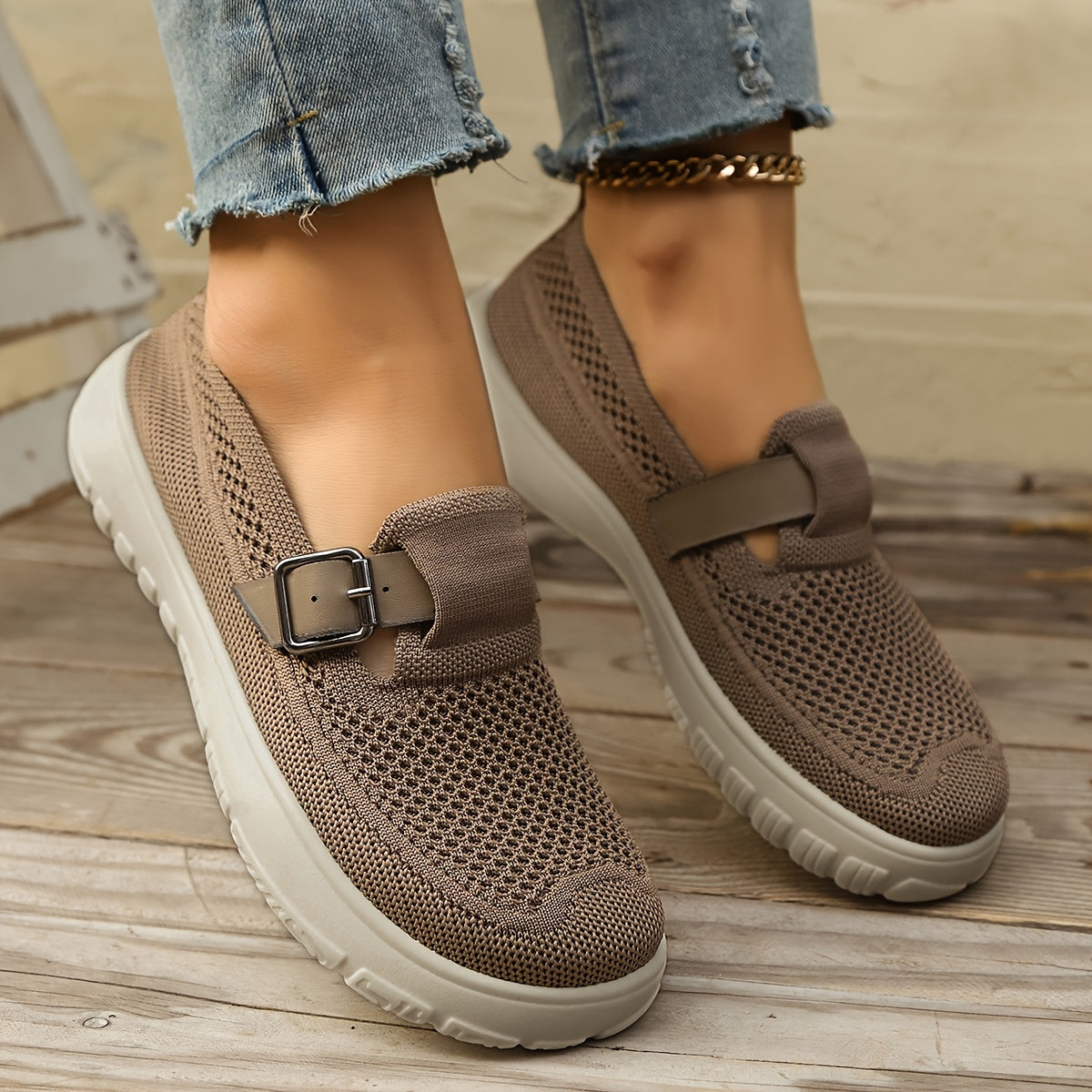 Weave - Women's Ultra Comfortable Knitted Loafers
