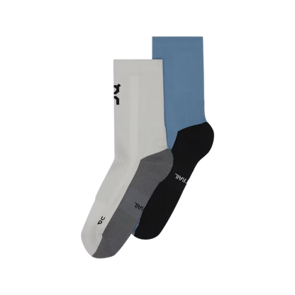 Trail Sock High 2P - Glacier | Dust