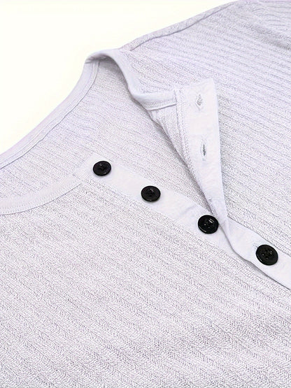 Siena - Men's Ultra Comfortable Henley Shirt