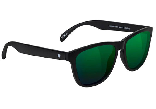 Elvora - Deric Polarized - Matte Black/Green Mirror