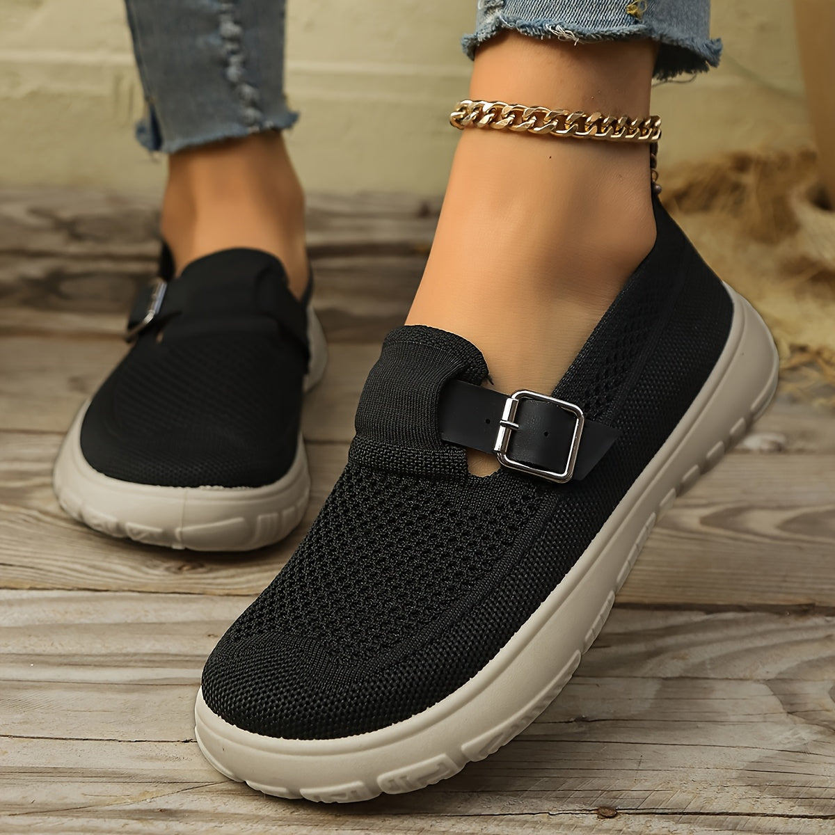 Weave - Women's Ultra Comfortable Knitted Loafers